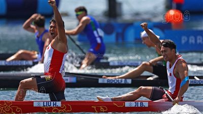 أولمبياد باريس، الصين تحقق ذهبية الكانو المزدوج للرجال 500 متر