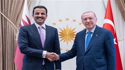 أردوغان يناقش مع أمير قطر تداعيات اغتيال إسماعيل هنية