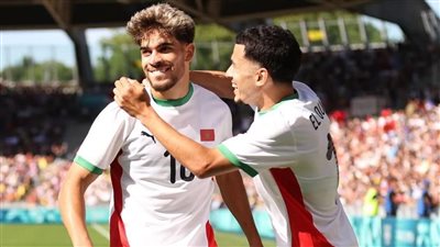أولمبياد باريس، أكرم نقاش يسجل الهدف الخامس لمنتخب المغرب في مرمى مصر