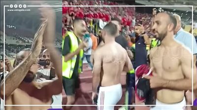 الاتجاه المعاكس، أفشة يخالف تعليمات الشناوي ويوجه رسالة إلى جماهير الأهلي (فيديو) 