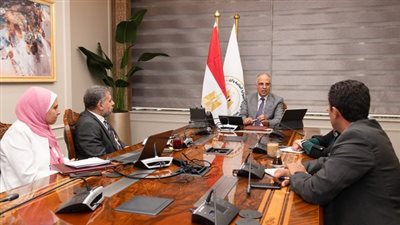 سويلم يناقش التعاون بين أكاديمية البحث العلمي والقومي لبحوث المياه 