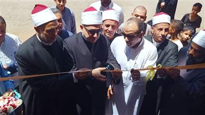 وكيل الأوقاف بالقليوبية يفتتح مسجدا جديدا بتكلفة 3 ملايين جنيه 