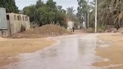 أمطار غزيرة على جنوب الوادي الجديد ورفع درجة الاستعداد القصوى (صور)