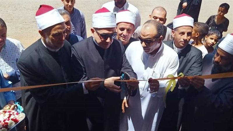 افتتاح مسجد جديد