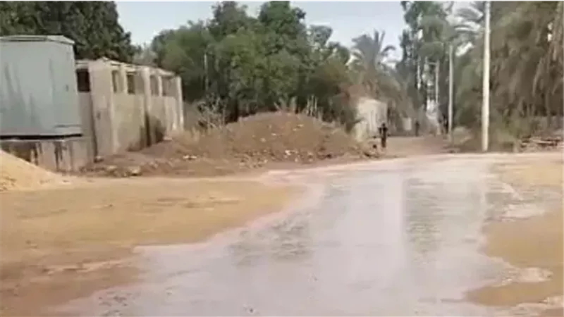 أحد أضرار سقوط الأمطار،
