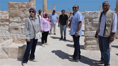 السياحة تنظم جولة لـ 13 من سفراء دول العالم بمنطقة مارينا العلمين الأثرية