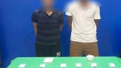 ضبط 5 عناصر إجرامية بحوزتهم حشيش وهيروين بـ 2.2 مليون جنيه