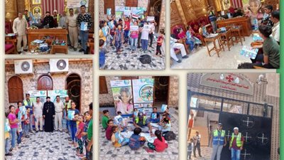 مياه الشرقية تنظم ندوة تثقيفية بكنيسة السيدة العذراء في فاقوس 