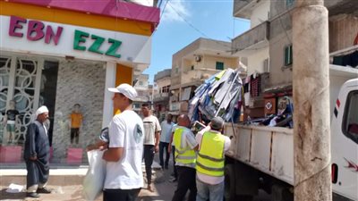 رفع 961 حالة إشغال طريق خلال حملات مكبرة بالبحيرة