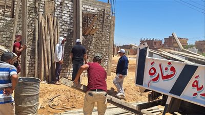 إزالة 17 حالة تعدٍّ بمدينة فايد في الإسماعيلية (صور) 