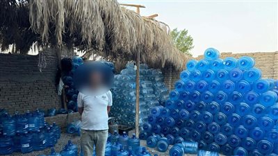 ضبط محطة لتعبئة المياه داخل عبوات تحمل علامات تجارية مقلدة بجنوب سيناء