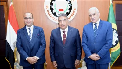 محافظ الدقهلية يكرم السكرتير العام ووكيل وزارة التضامن