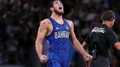 آخر ميداليات العرب، تازدينوف يمنح البحرين ذهبية المصارعة في باريس