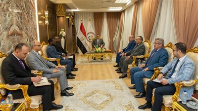  وزير الإنتاج الحربى يلتقى السفير السنغالى لبحث التعاون المشترك