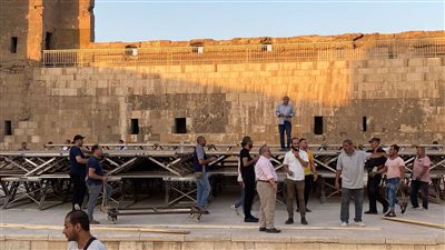 الأوبرا تواصل التجهيزات النهائية لاستقبال ضيوف مهرجان القلعة للموسيقى والغناء