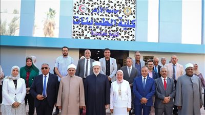 وكيل الأزهر ورئيس الجامعة يضعان حجر الأساس لكلية طب البنات الجديدة بالقاهرة (صور)