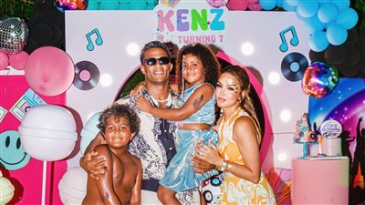  محمد رمضان يحتفل بعيد ميلاد ابنته كنز (صور)