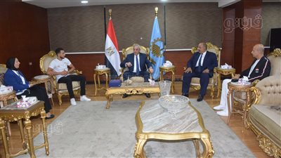 محافظ الغربية يكرم محمد السيد بطل برونزية باريس 2024