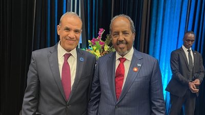 يقدر دعم مصر لبلاده، وزير الخارجية والهجرة يلتقي رئيس الصومال