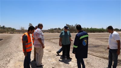 رئيس صرف الإسكندرية يتفقد موقع معالجة المخلفات الصلبة