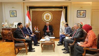 وزير التعليم العالي يبحث مع السفير العراقي الجديد سُبل تعزيز التعاون