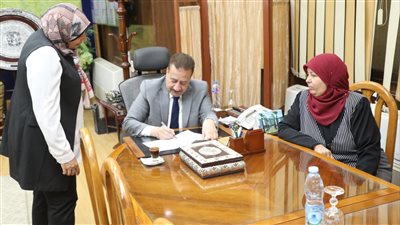 محافظ المنوفية يلتقي رئيس الجامعة لتعزيز التعاون المشترك