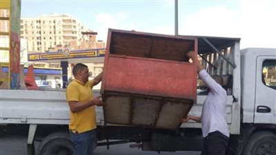 رفع 906 حالات إشغال طريق بنطاق 3 مراكز في البحيرة