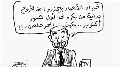خبراء الأرصاد الجوية في كاريكاتير فيتو