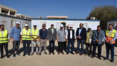 رئيس القابضة للمياه يتابع معدلات تنفيذ مشروعات حياة كريمة بالفيوم