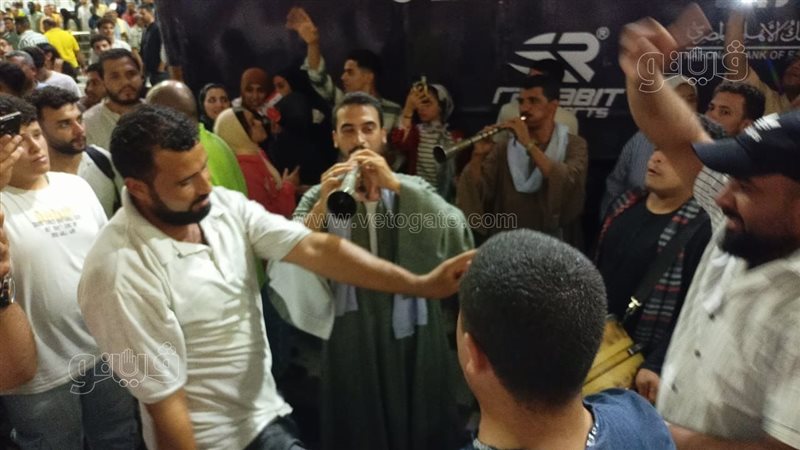  استقبال أبطال مصر