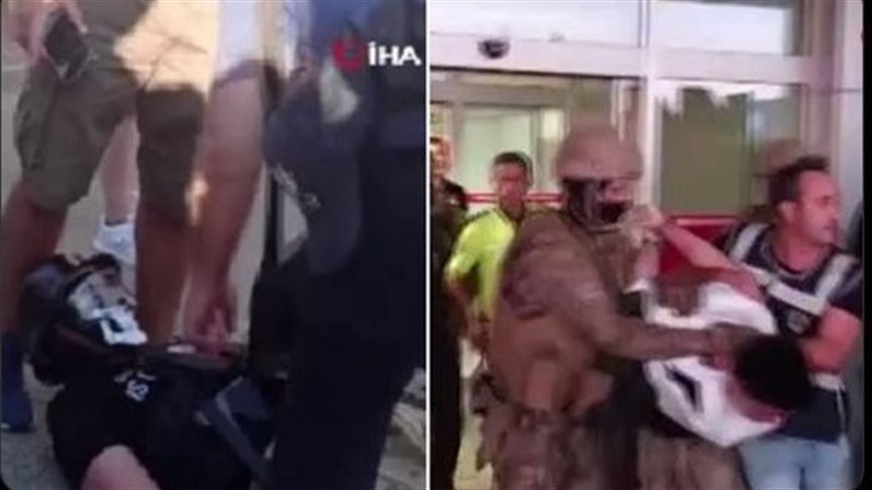 مراهق تركي يهاجم