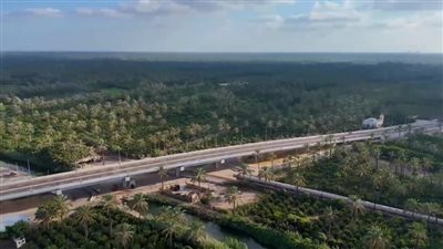 بتكلفة 95 مليون جنيه، النقل تستعرض أعمال تشغيل كوبري الصيرفي لربط رشيد القديمة بالجديدة