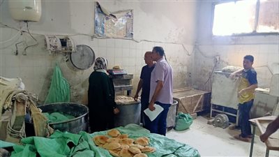 تكثيف الحملات الرقابية على المخابز في الإسماعيلية (صور) 