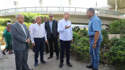 محافظ القاهرة يتفقد محور صلاح سالم