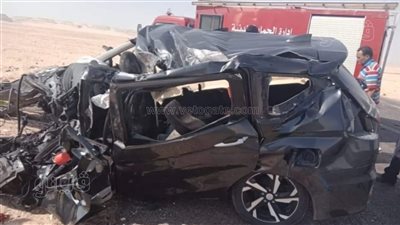 مدينة دراو تتشح بالسواد حزنًا لوفاة أسرة فى حادث مأساوي بقنا (صور)