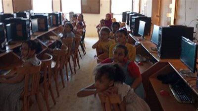 نحو حياة تكنولوجية أفضل، برنامج تدريبي للأطفال بتعليم الوادي الجديد 