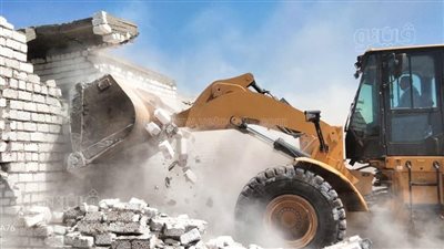 استرداد 30 فدانا، إزالة 79 حالة تعدٍ خلال حملة مكبرة بالمنيا (صور)