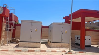 مياه سوهاج تتسلم محطة صرف أولاد سلامة