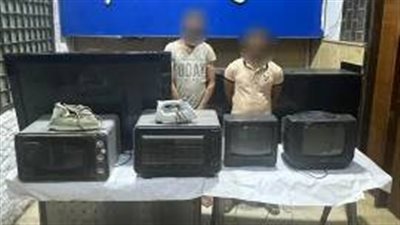 ضبط 10 لصوص لارتكاب جرائم سرقات متنوعة في القاهرة (صور)