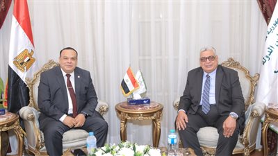 المستشار أحمد عبود يستقبل رئيس الهيئة الوطنية للانتخابات