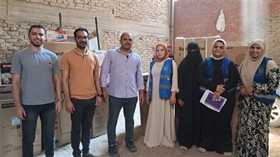 توزيع أجهزة كهربائية على 13 فتاة مقبلات على الزواج بالحوامدية (صور)