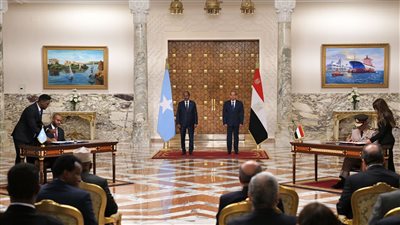 وسط قلق أديس أبابا، آخر مستجدات تطور الشراكة المصرية الصومالية وتعزيز التعاون العسكري ودعم مقديشيو