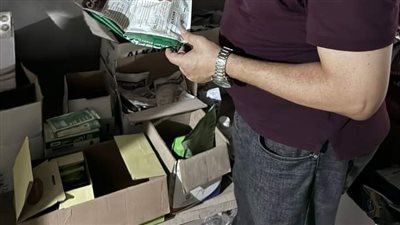 تموين الفيوم يتحفظ على 3000 علبة عصير مجهولة المصدر في حملة مكبرة