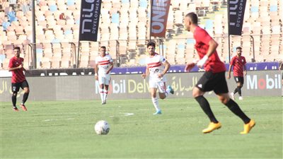 كريم طارق يسجل الهدف الثاني لطلائع الجيش في شباك الزمالك (صور)