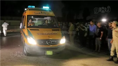 مصرع شخص في حادث تصادم بالطريق الزراعي