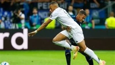 السوبر الأوروبي، مبابي يعزز تقدم الملكي بهدف ثانٍ في مرمى أتالانتا 