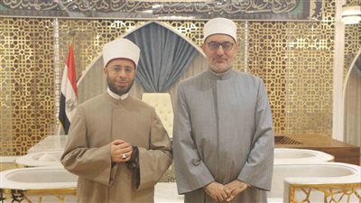 مفتي الجمهورية خلال استقباله وزير الأوقاف: التكامل بين المؤسسات الدينية واجب ديني ووطني