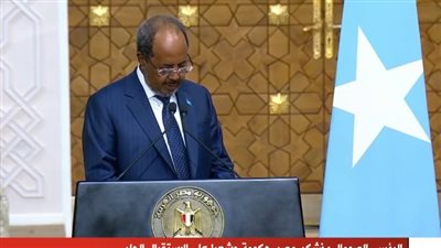 الرئيس الصومالي يكشف أهمية اتفاقية الدفاع المشترك مع مصر (فيديو)