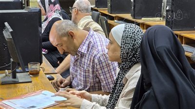 إقبال ضعيف على مكتب التنسيق بجامعة القاهرة (صور)