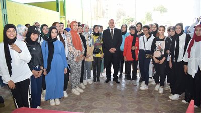 1318 طالبا يؤدون اختبارات القدرات بكلية التربية الرياضية في سوهاج 